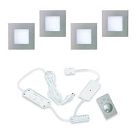Inbouwspot Hera FQ68. Dimbaar. Lichtkleur instelbaar. Set van 4