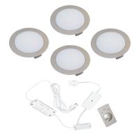 Hera inbouwspot Led set  68 Dynamic met kleur en dim controller. Set van 4