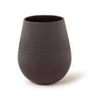 VILLEROY & BOCH Vaas vierkant No.2 14,5cm Zwart