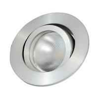 Inbouwring LED GU10, GU5.3 230 V, 12 V Chroom (glanzend) Megatron MT75203 Decoclic