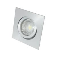 Inbouwring LED GU10, GU5.3 230 V, 12 V Chroom (glanzend) Megatron MT75213 Decoclic