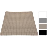 Witte antislip mat voor douchekabine 55 cm