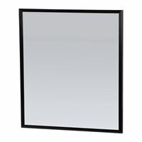 Sanitop Spiegel Topa Silhouette 60x70x2.5 cm Aluminium Zwart 
