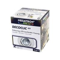 Megatron MT75401 Inbouwlamp LED GU10, GU5.3 6 W Wit