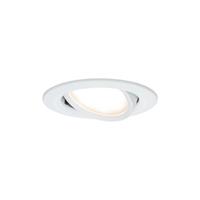 Paulmann,LED Einbaustrahler schwenkbar Nova rund 1x6,5W Weiß matt