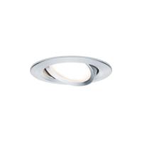 Paulmann,LED Einbaustrahler Nova rund 1x6,5W Alu gedreht schwenkbar 3-Stufen-dimmbar