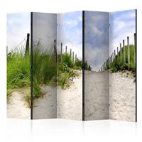 Vouwscherm - pad naar de Noordzee 225x172cm