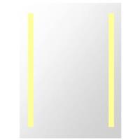 Plieger Two spiegel met LED verlichting verticaal 60x80cm 4351303