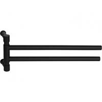 PIET BOON PB450 draaibare handdoekstang 450mm mat zwart