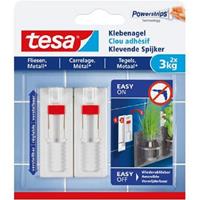 tesa Powerstrips Klebenagel für Fliesen und Metall, 3,0 kg