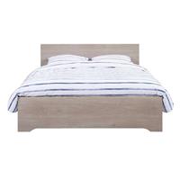 Leen Bakker Bed Tempo - grijs eikenkleur - 140x200 cm