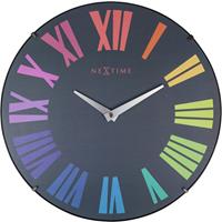 NeXtime NE-3237KL Wandklok Ã˜35 Dome Glas Diverse Kleuren