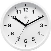 nextime NX-7321WI Wandklok NXT Diameter 20cm Kunststof Wit, Witte...