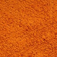 Badmattenset stof oranje 2-delig