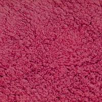 Badematte Badematten Set 3-tlg Stoff Fuchsia Badevorleger Badeteppich vidaXL, Höhe 0 mm, 100% Baumwolle