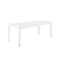 Beliani Eettafel wit 180 x 90 cm CARY