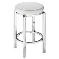 Tabouret in wit van heine home