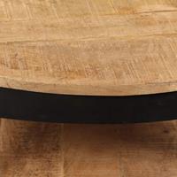 Salontafel 65x32 cm massief ruw mangohout