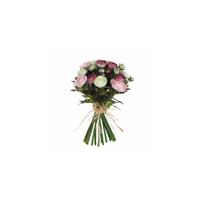 Mica flowers Decorations ranonkel boeket maat in cm: 30 roze