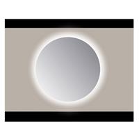 Sanicare Spiegel Rond  Q 60 cm Ambi Cold White LED PP Geslepen 