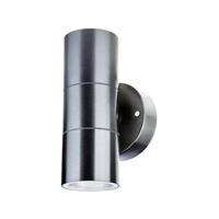 V-Tac Wandlamp RVS | 2xGU10 | IP44 | 16,3 cm hoog - 5086005