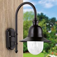 LCD Zwarte outdoor wandlamp Nios