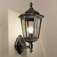 Orion Buitenwandlamp Fabio in zwart-goud