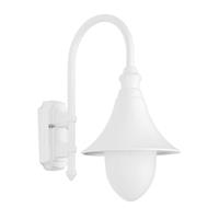 LCD Stijlvolle buitenwandlamp Miranda, wit