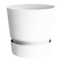 Elho Greenville rond 40 bloempot wit buiten dia. 39 x h 36,8 cm