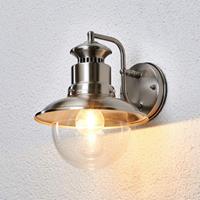 Lindby Gwendolyn - RVS-buitenwandlamp