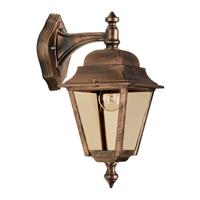 LCD Koperkleurige buitenwandlamp Toulouse, hangend