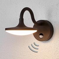 Lucande LED buitenwandlamp Finny met bewegingssensor