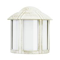 Albert Leuchten Massieve Affra buitenwandlamp in wit-goud