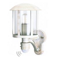 Albert Leuchten Elegante Genefe buitenwandlamp in wit-goud