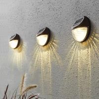 3 Solar Wandleuchten Marker Warmweiß - STAR