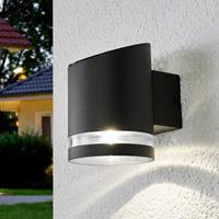 Lindby Solar-Außenwandleuchte Melinda mit LED