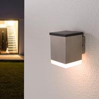 Lampenwelt.com LED wandlamp Tyson hoekig gesatineerd