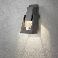 buitenlampenshop.nl Wandlamp Konstsmide Potenza 7982-370 antraciet 230V downspot 27cm, 1x 4W