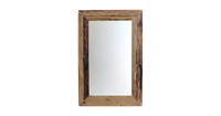 HSM Collection spiegel Tymen - bruin - 90x70 cm