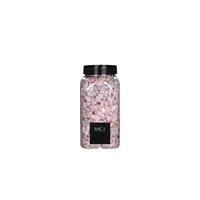 Mica Decorations Marbles roze fles 1 kilogram