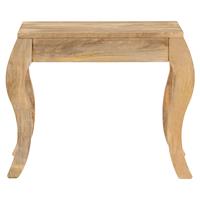 vidaxl Bijzettafel 45x45x40 cm massief mangohout