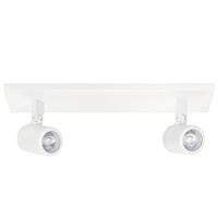 Spot Rain Wit IP44 2Lichts Long