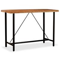 vidaXL Bartafel 150x70x107 cm massief sheeshamhout