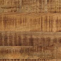 Salontafel 110 cm massief ruw mangohout en staal