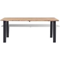 VidaXL Eettafel 170x90 cm massief acaciahout