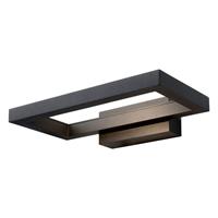 Lampenwelt.com LED-Außenwandleuchte Loki, dunkelgrau, 26 cm