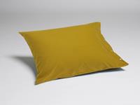 Yumeko Kussensloop velvet flanel indian yellow 50x60