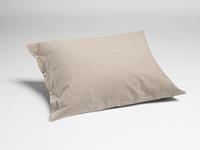 Yumeko Kussensloop velvet flanel stone brown 60x70