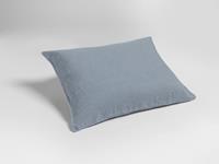 Yumeko Kussensloop gewassen linnen dusk blue 60x70
