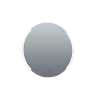 Boss & Wessing Spiegel  Dimbare LED Rond 80 cm Condensvrij Aluminium
